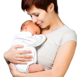 mutter mit baby