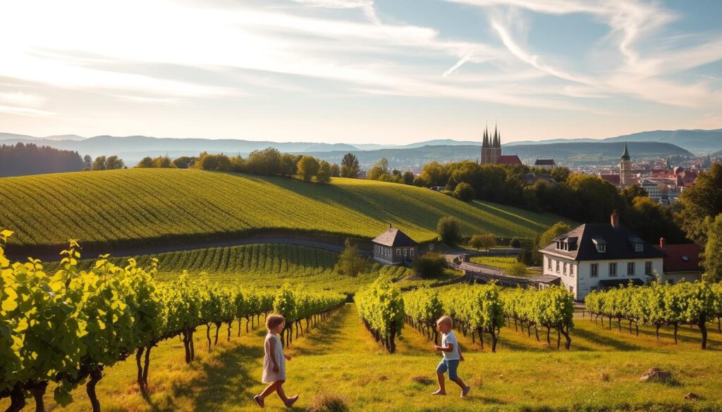 Kinderfreundliche Weinregion Wien
