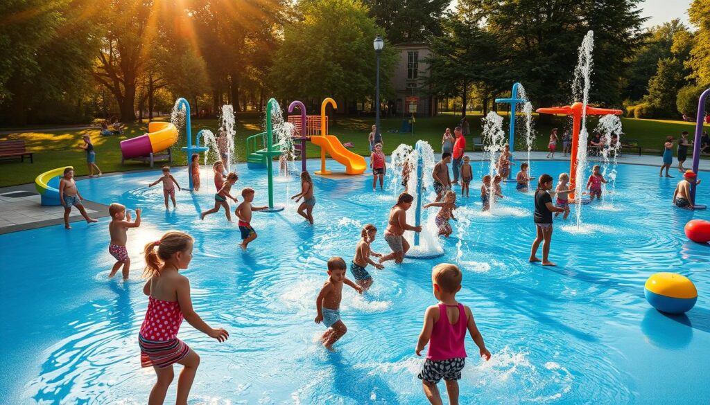 Wasserspielplätze für Kinder in Wien Wasserspielplätze für Kinder in Wien